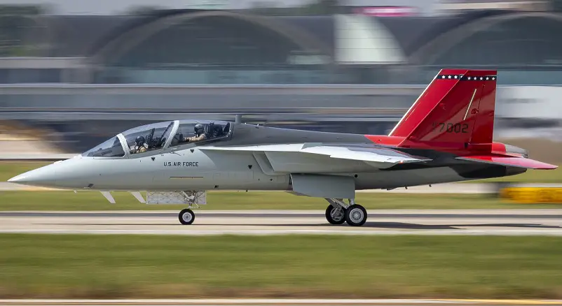 Boeing T-7 Red Hawk Supersonic Advanced Jet Trainer Completes Taxi Tests