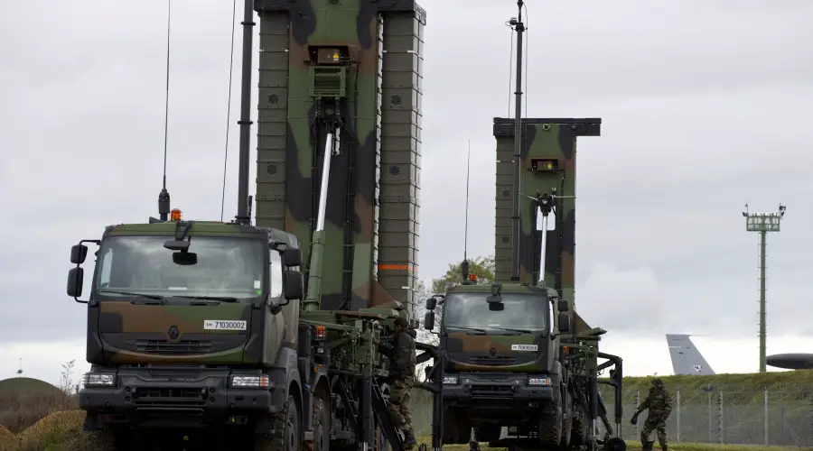 Operational deployment of French Army MAMBA (ASTER 30 SAMP/T).
