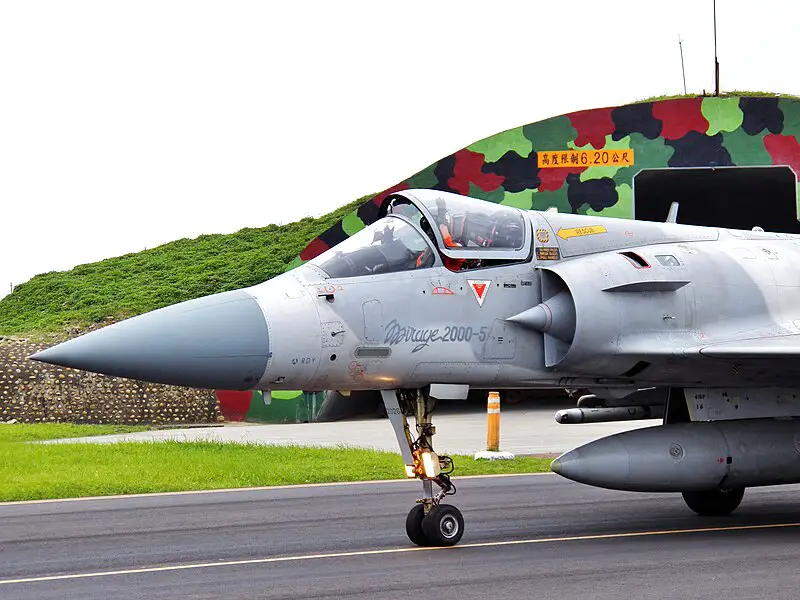 Republic of China Air Force Dassault Mirage 2000 jet fighter