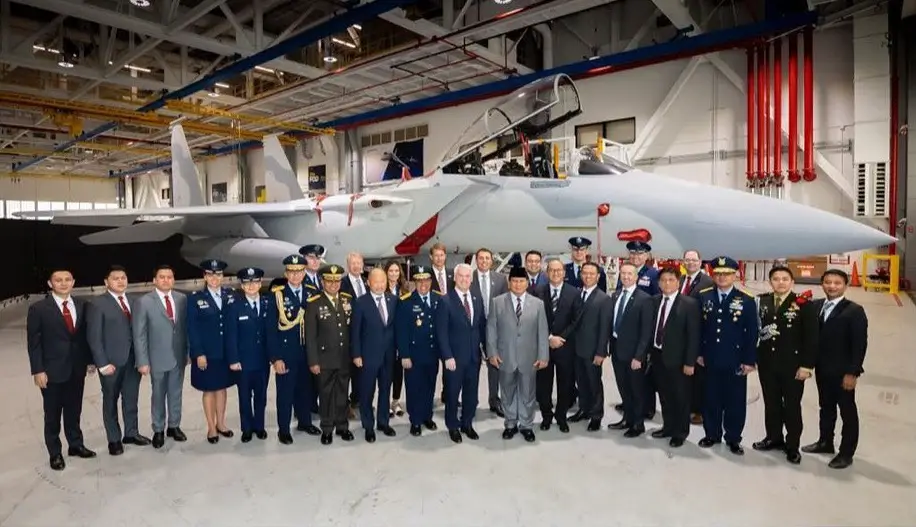 Indonesia Announces Commitment to Acquire 24 Boeing F-15EX Eagle II Fighter
