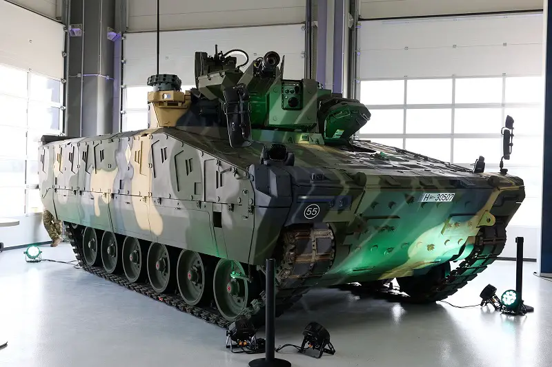 The production of the first Hungarian-made Lynx IFV has started in Rheinmetall's newly built Zalaegereszeg plant on 12th of January, 2023.