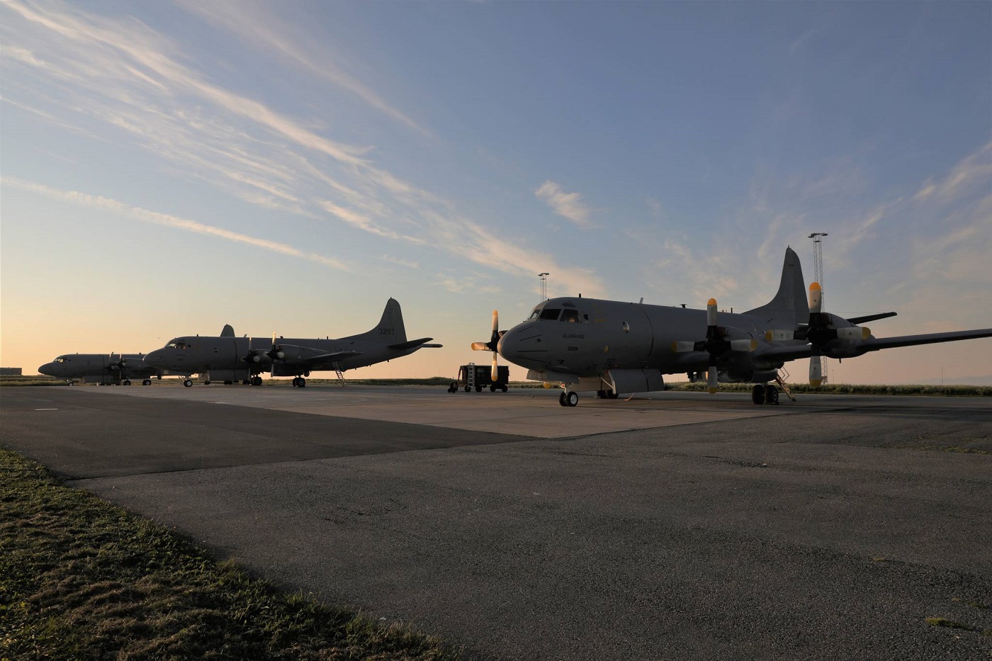 Lockheed P-3C Orion maritime patrol aircraft recently retired by Royal Norwegian Air Force