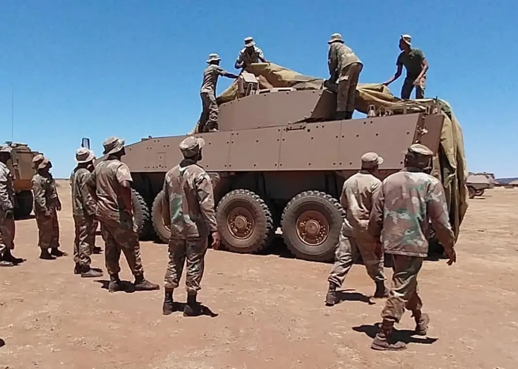 South African Army Badger 8x8 Infantry Fighting Vehicle