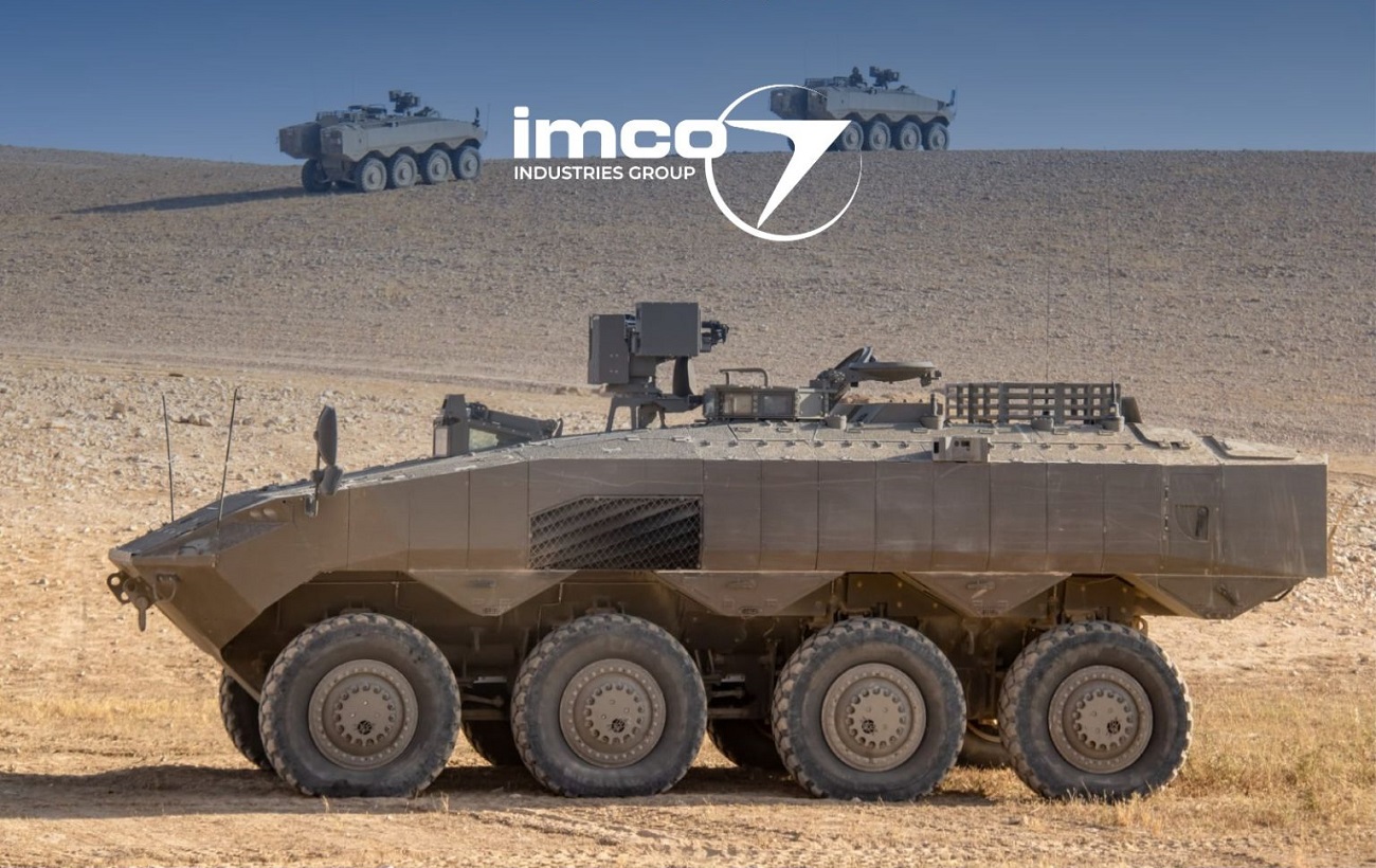 IMCO Group Sub-Systems for Israel Defense Forces Eitan 8×8 Armoured Fighting Vehicles