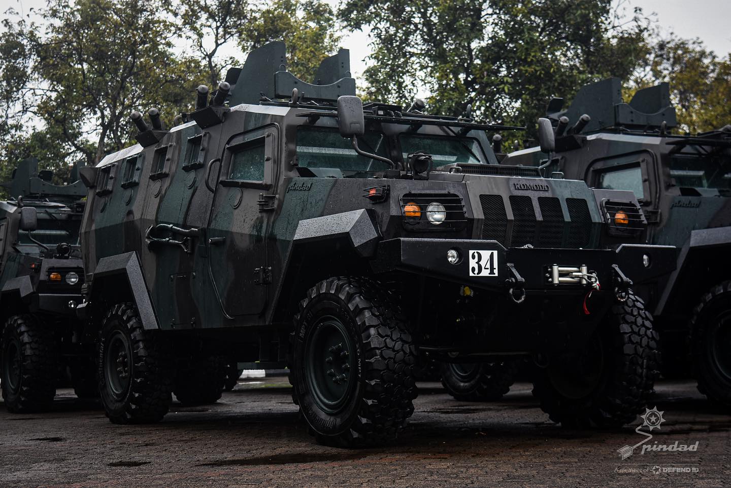 Komodo armored reconnaissance vehicles