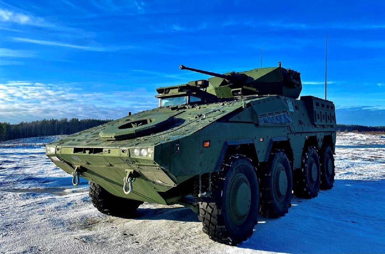 Lithuania BOXER (VILKAS) Final Vehicle 1st Batch Delivery to Lithuania