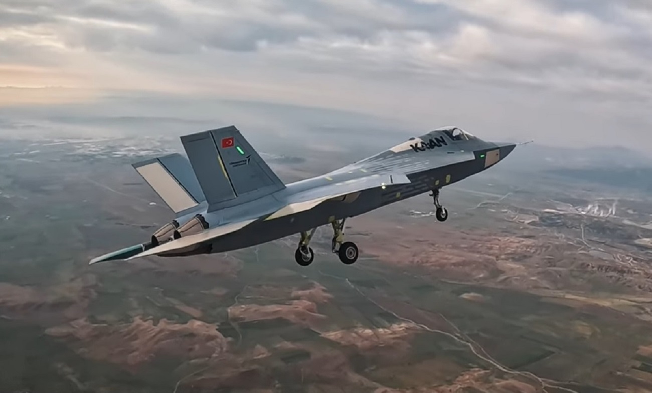 Turkish Aerospace Industries TF KAAN Stealth Multirole Fighter Completes Maiden Flight