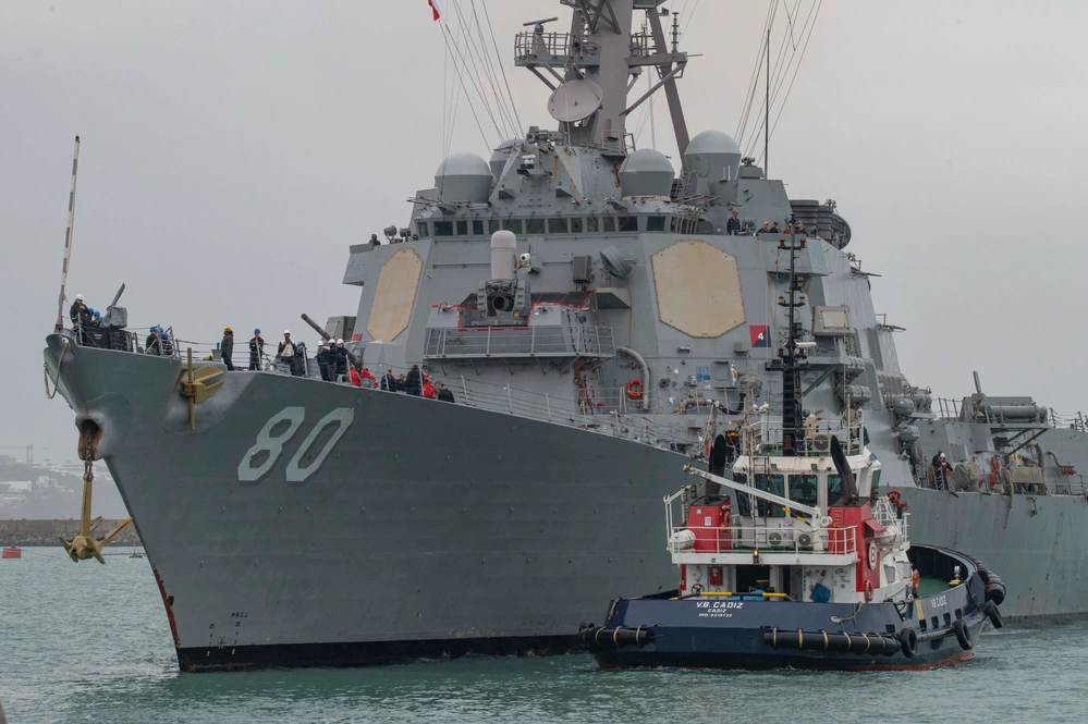 US Navy USS Roosevelt (DDG-80) Completes Maintenance Period in Spain
