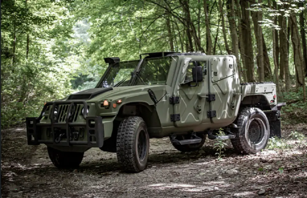 AM General Reveals Humvee Saber Reinforced Security