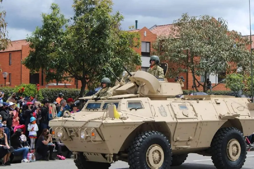 Colombian Army M1117 GUARDIAN Armored Security Vehicle (ASV)