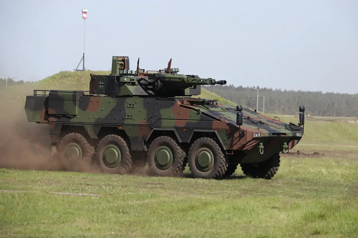 German Armed Forces Receives First Boxer Heavy Weapon Carrier From