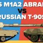 US M1A2 Abrams vs Russian T-90S