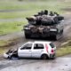 German Leopard 2 Tanks Crush Cars In Europe Competition