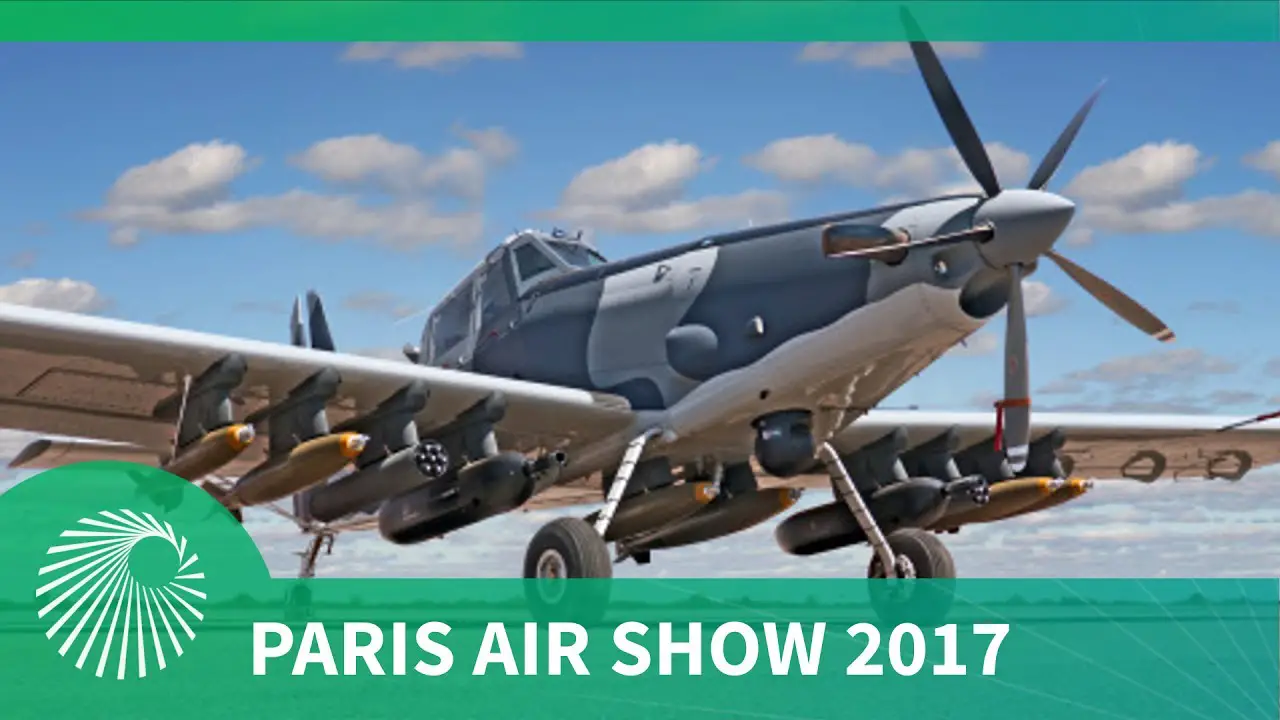 Paris Air Show 2017: The AT-802L Longsword from L3 Technologies