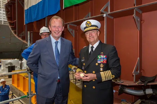 Damen lay the keel for Mexican Navy Sigma 10514