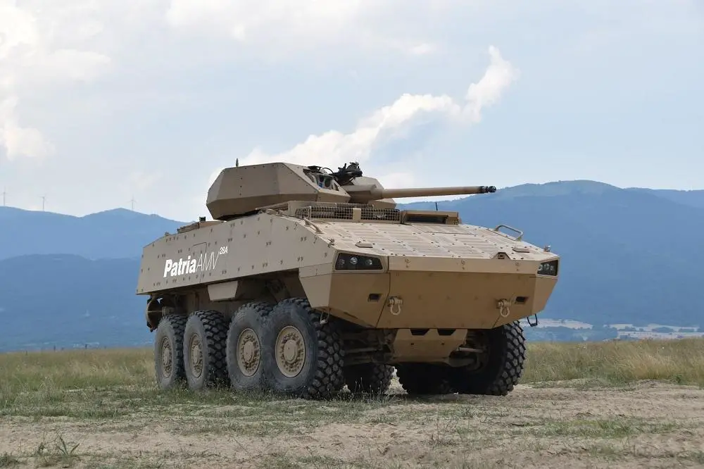 Patria AMV28A Wheeled Armoured Vehicle