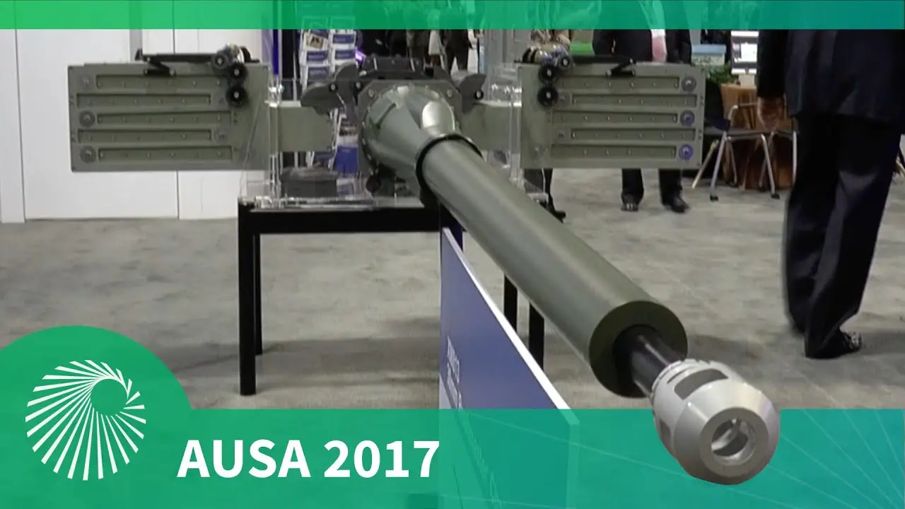 AUSA 2017: Orbital ATK XM813 Bushmaster Chain Gun