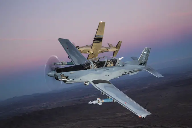 Beechcraft AT-6E Wolverine Counter-insurgency Aircrafts