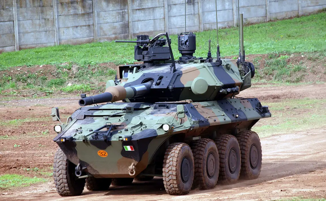 Italian Ministry of Defence Clears Initial Order for 40 Centauro II Wheeled Tank Destroyers