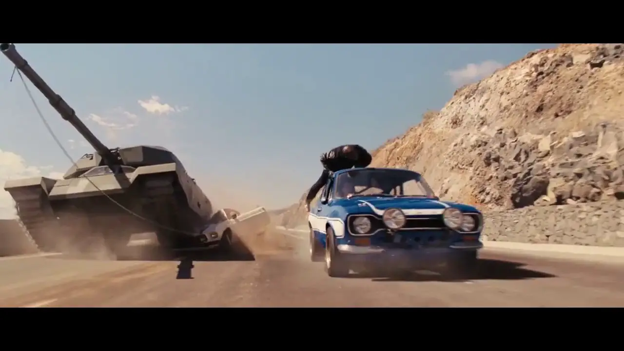 Fast & Furious 6 Tank Car Scene
