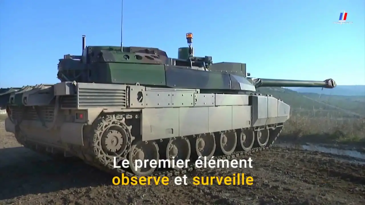 Leclerc Main Battle Tanks Combat Team