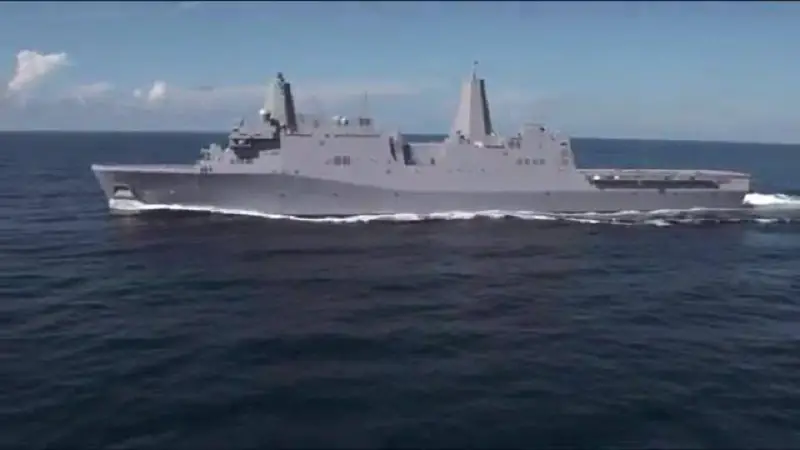 USS Portland (LPD-27) Acceptance Sea Trials