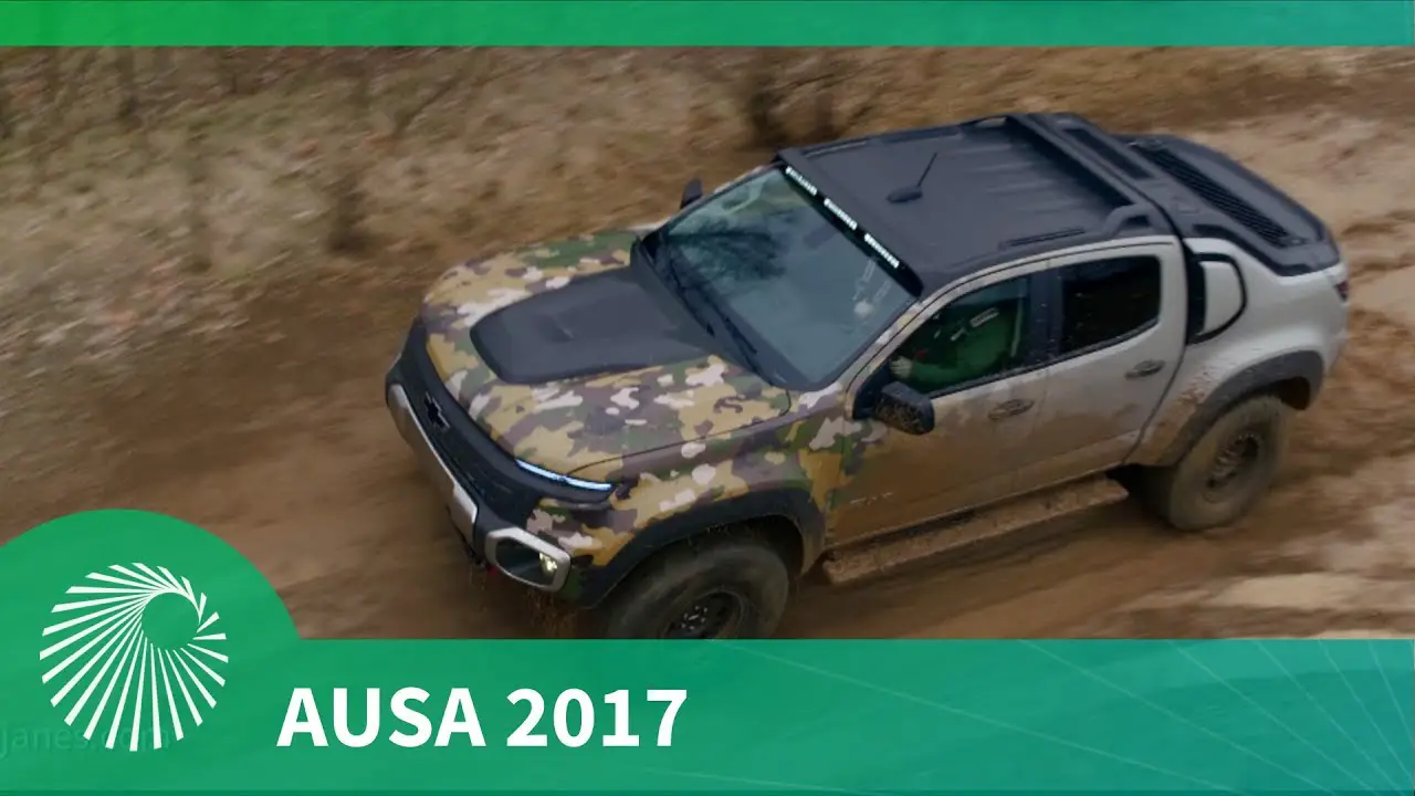 AUSA 2017: GM's ZH2 Fuel Cell vehicle