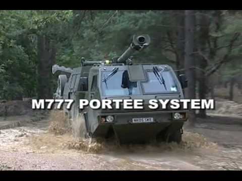 M777 Portee 155 mm Howitzer