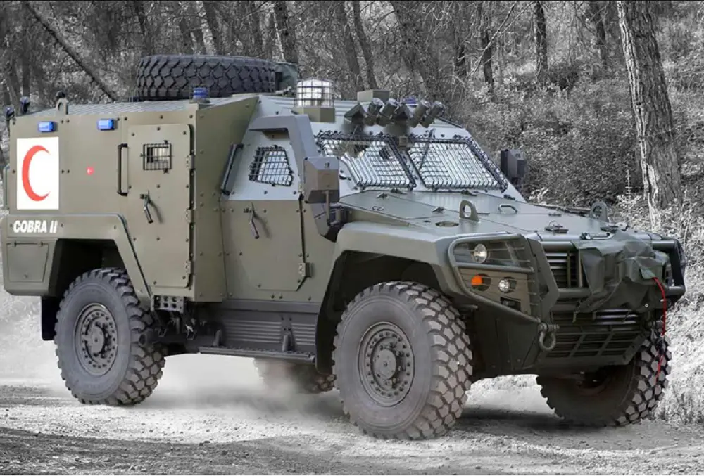 Otokar Cobra II 4x4 Tactical Vehicle.