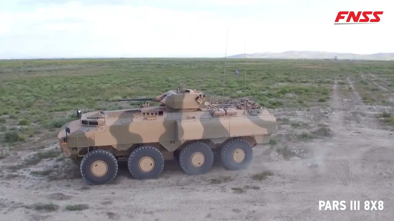 PARS III 8X8 Wheeled Armored Combat Vehicle (WACW)