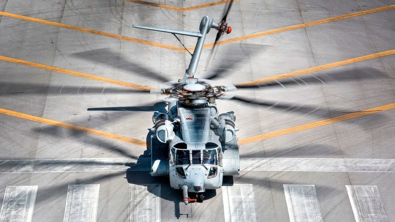 Sikorsky CH-53K King Stallion heavy-lift cargo helicopter