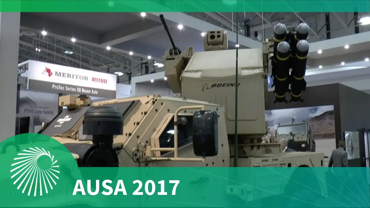 AUSA 2017: Flexible weapons integration on the Oshkosh JLTV