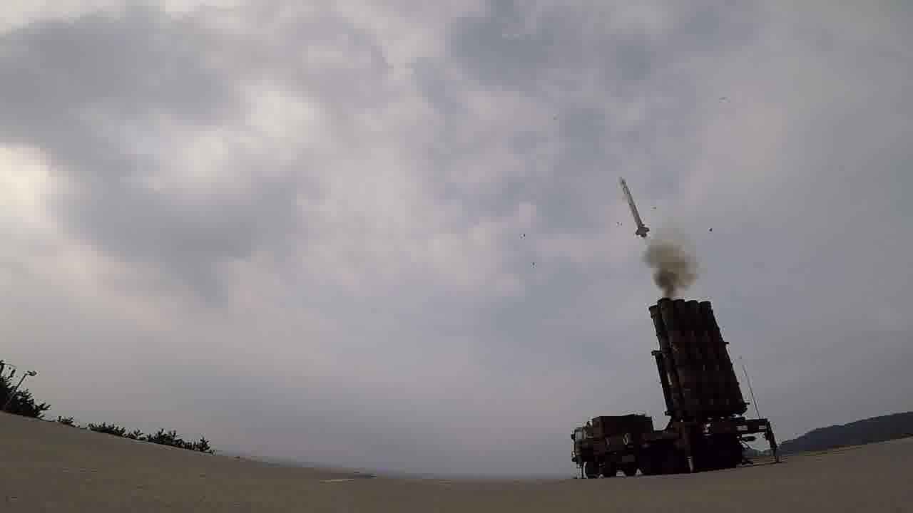 Republic of Korea Air Force M-SAM Cheongung Medium Range Surface-to-air Missile