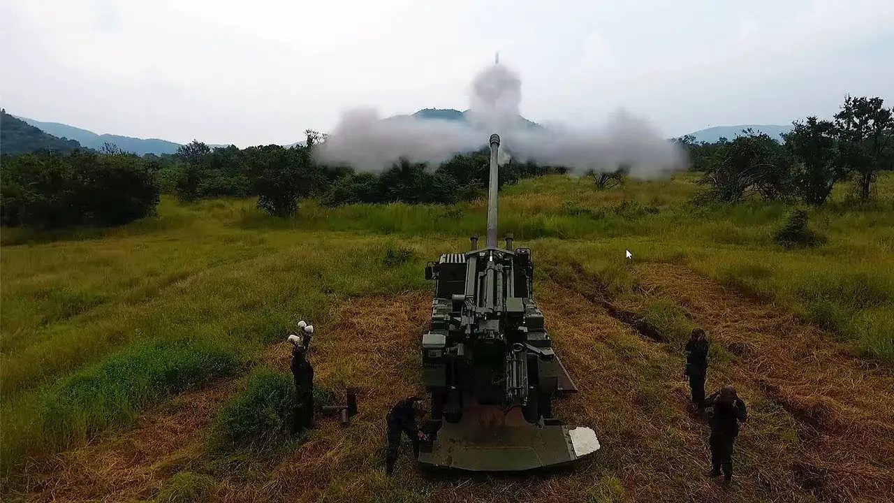 Royal Thai Army CAESAR 155 Self-propelled Howitzer (SPH)