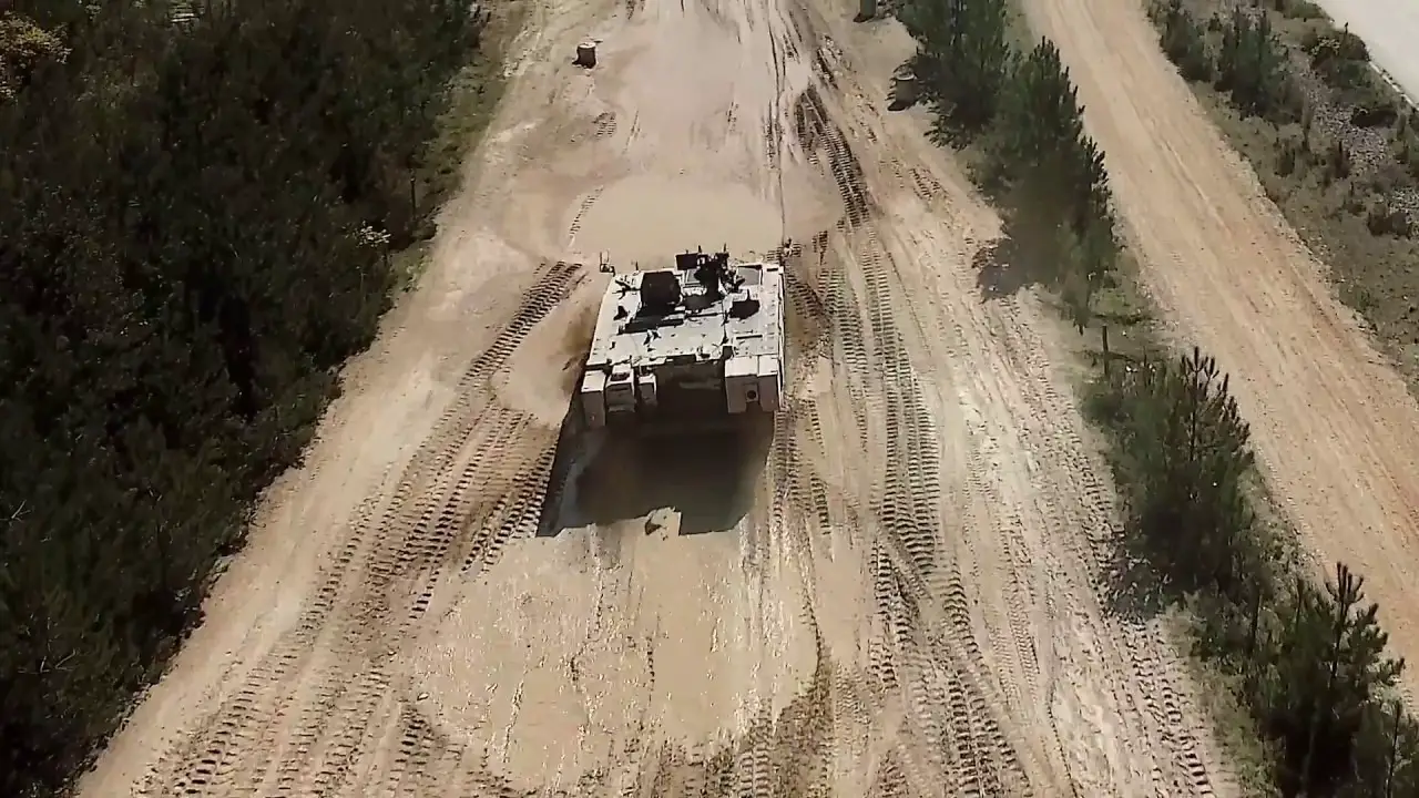 Ajax Infantry Fighting Vehicle Field Testing