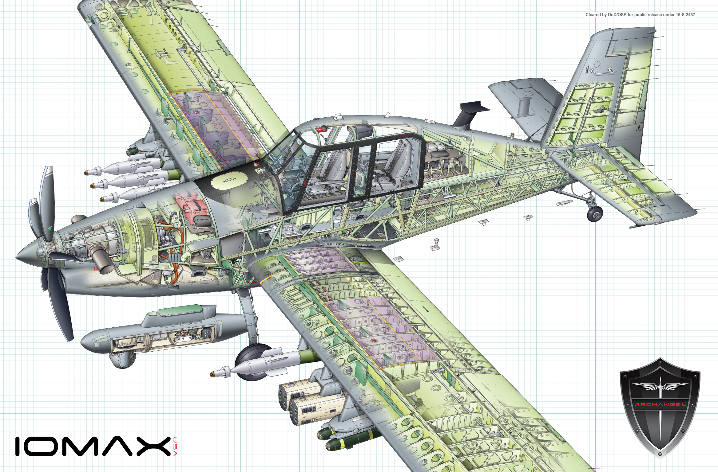IOMAX Archangel Counter-Insurgency Aircraft