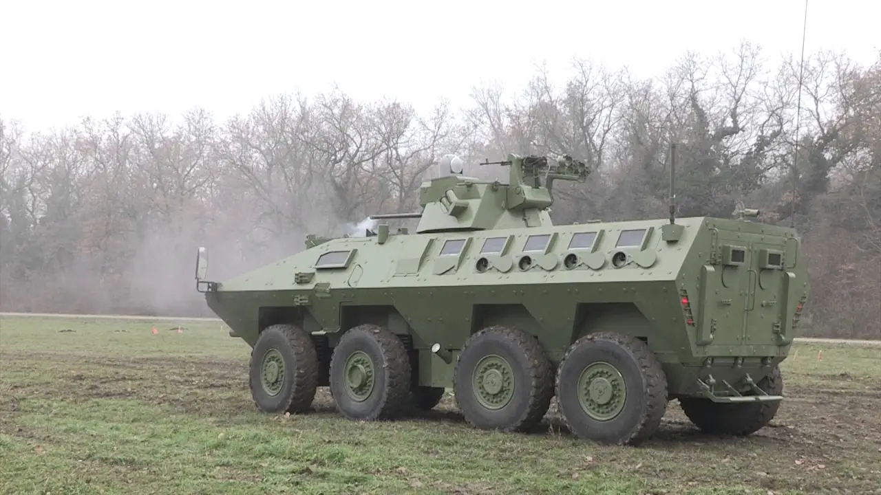 Lazar 2 8Ã—8 Multi-Role Armoured Vehicle