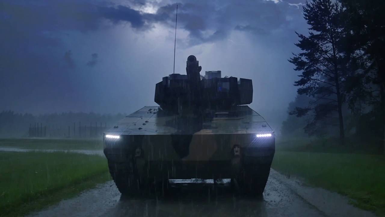 Raytheon Technologies and American Rheinmetall Vehicles Lynx KF41 infantry fighting vehicle 