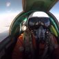 Russian Supersonic MiG-31s Mock Dogfighting in Stratosphere Training