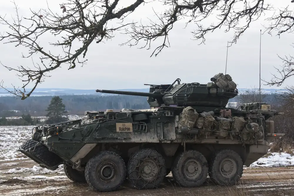 General Dynamics M1296 Stryker Infantry Carrier Dragoon (ICVD)