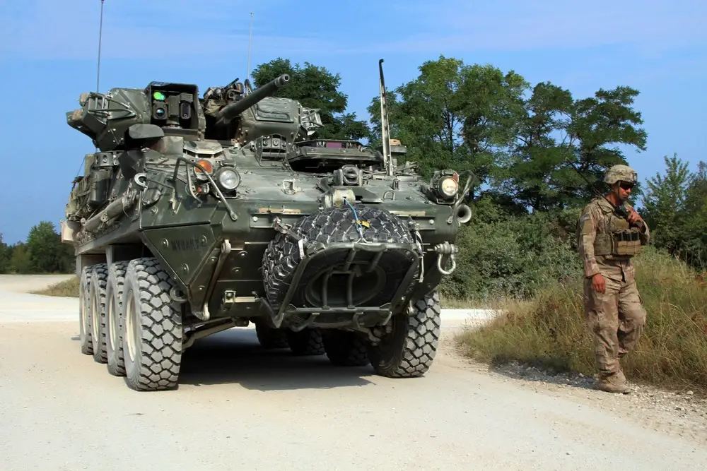  General Dynamics M1296 Stryker Infantry Carrier Dragoon (ICVD)