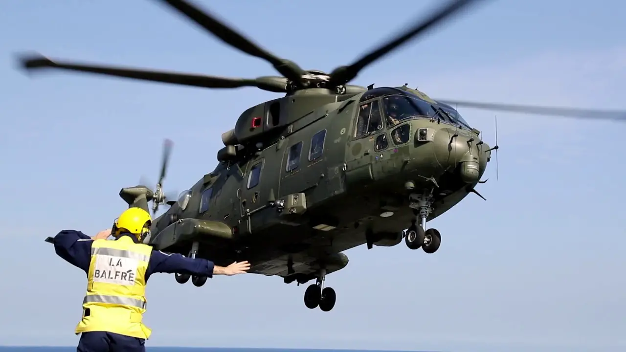 Leonardo AW101 medium-lift helicopter