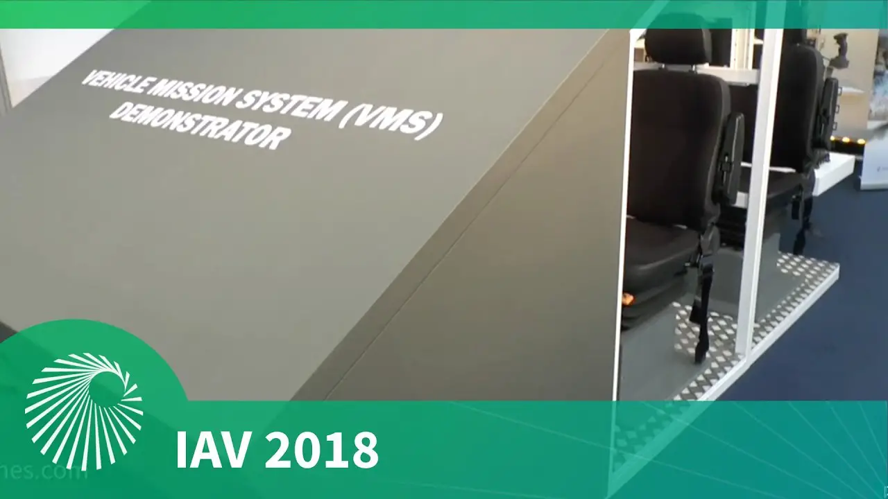 IAV 2018: Leonardo Vehicle Mission Systems (VMS) Demonstrator