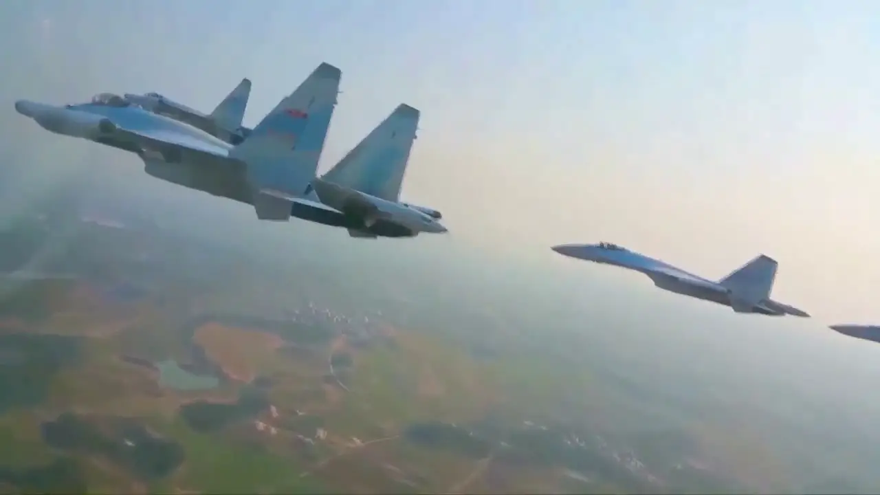 PLAAF sends Su-35 fighter jets for South China Sea patrol
