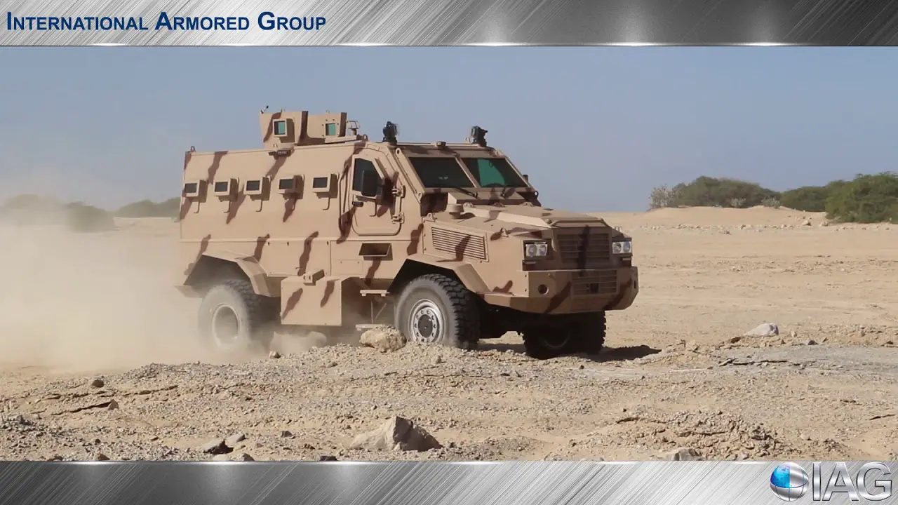 International Armored Group RILA MRAP