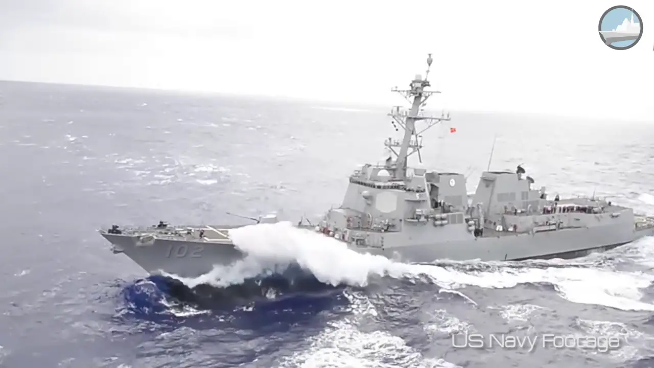 USS Sampson Flight IIA Arleigh Burke-class Destroyer Weapon & Sensor Systems