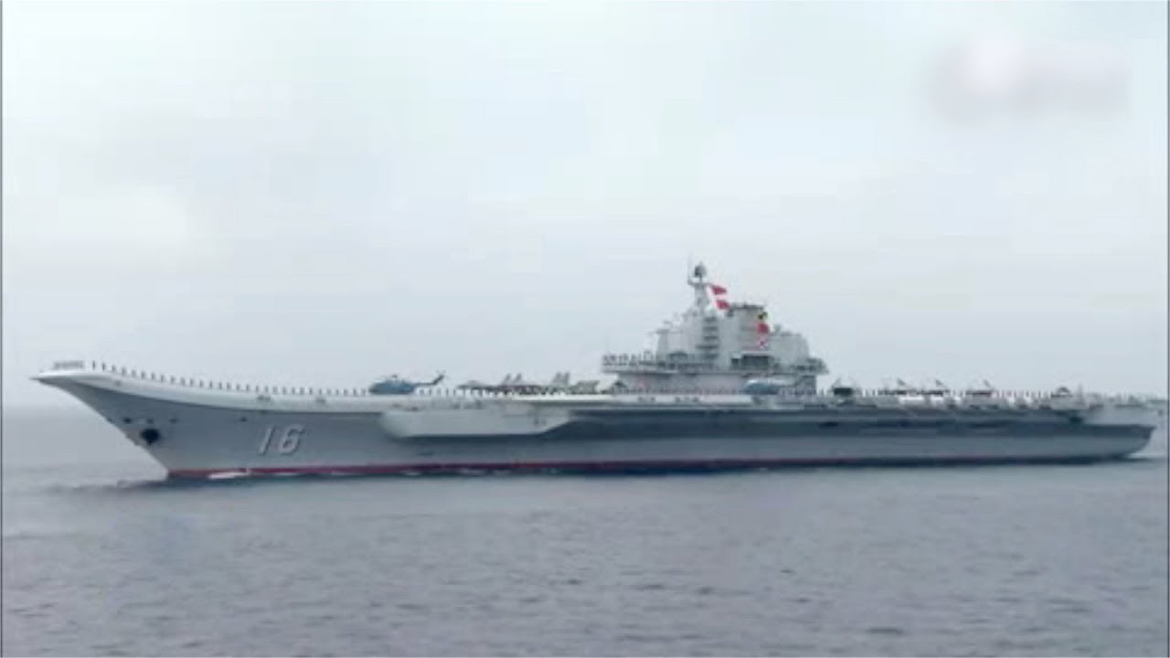 Chinese aircraft carrier Liaoning calls out for China's first homemade aircraft carrier to join it