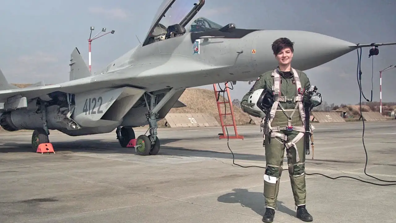 Meet Polandâ€™s First Female MiG-29 Fighter Pilot