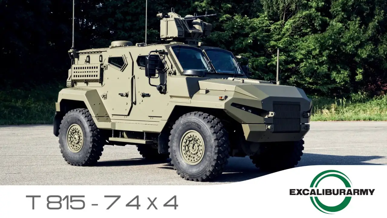 At Eurosatory 2018 Excalibur Army introduces brand new logo and armored vehicles