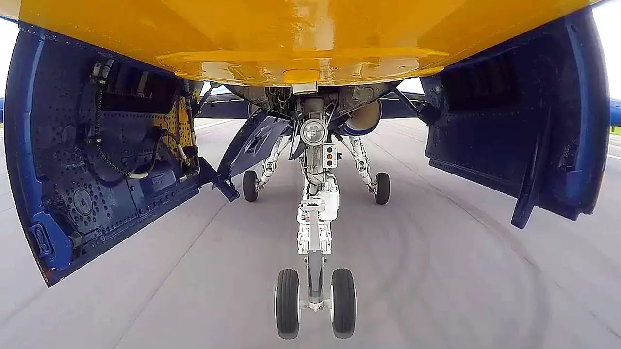 Blue Angels F-18 Reveals Surprise During Takeoff